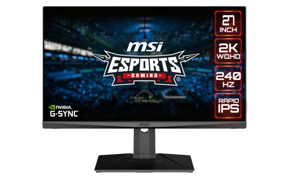 《微星G274QPX》27 英寸 2K 240Hz IPS 游戏显示器今日发售：到手价 1999 元