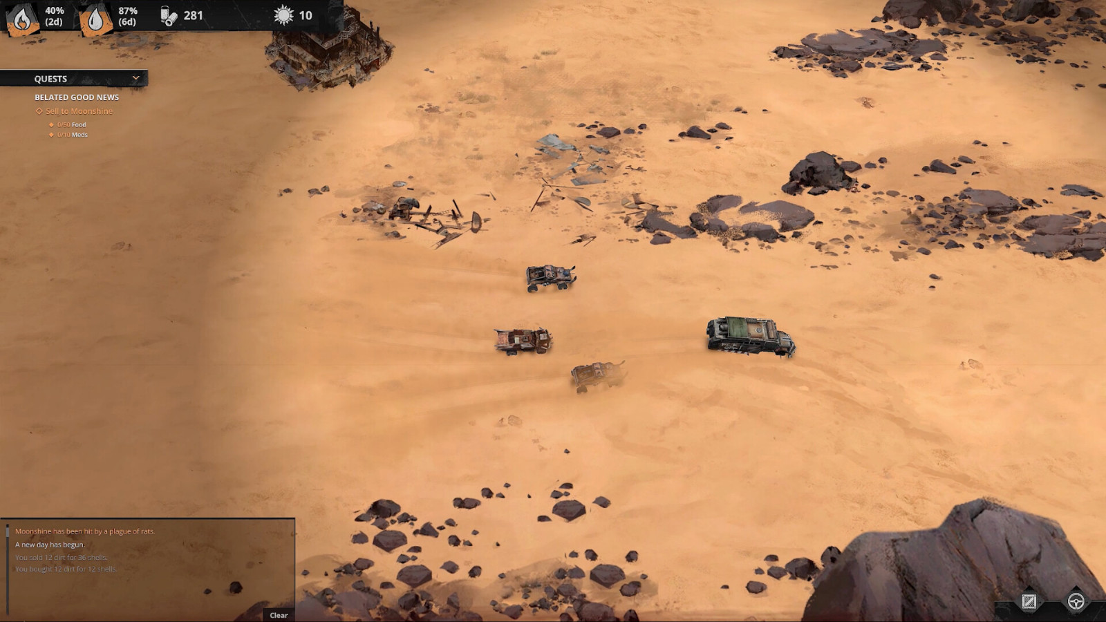 管理策略游戏《Dust Raiders》Steam页面上线 支持简体中文