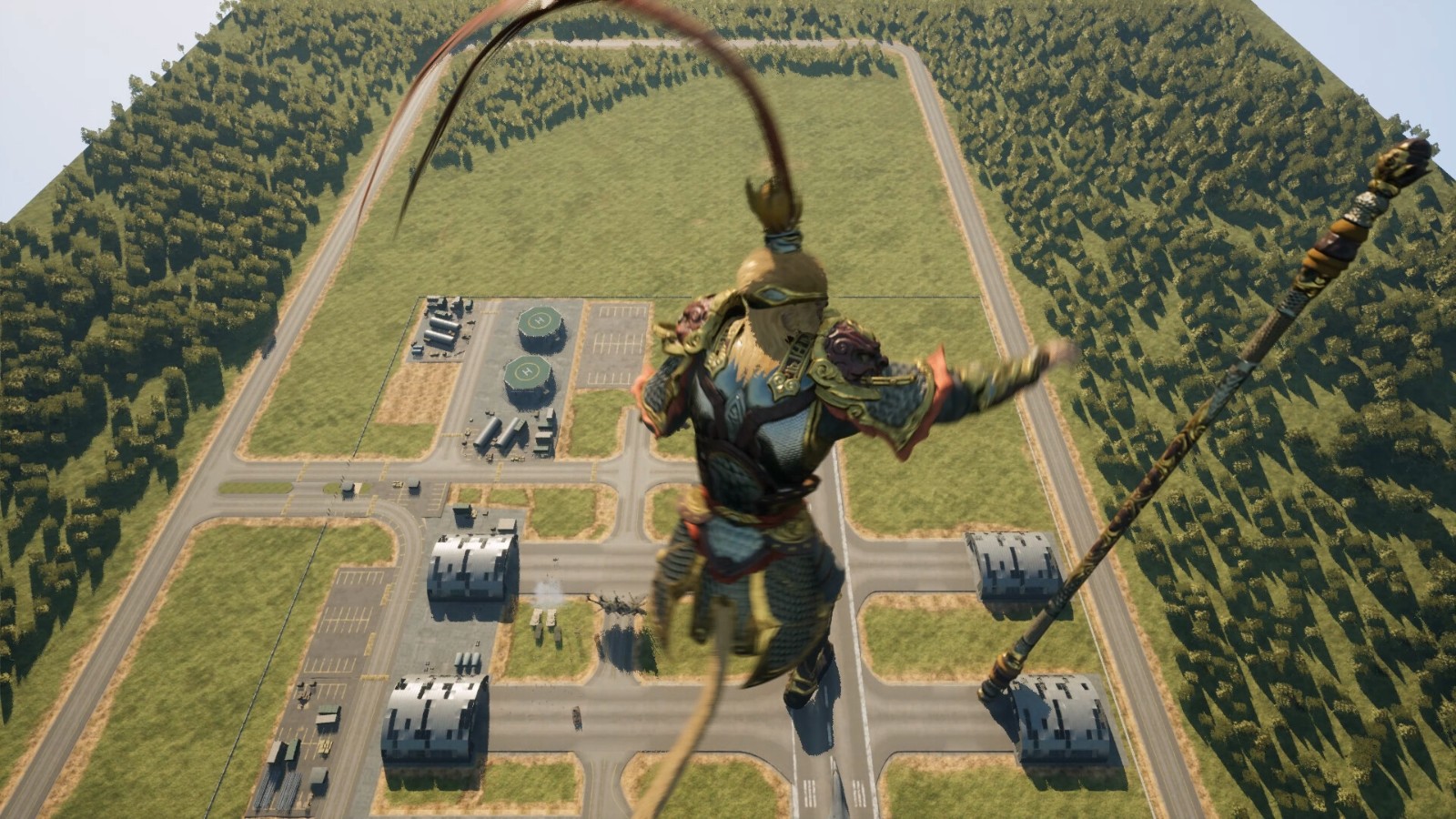 《黑枪神悟空》上架Steam 悟空大闹美军基地救师傅