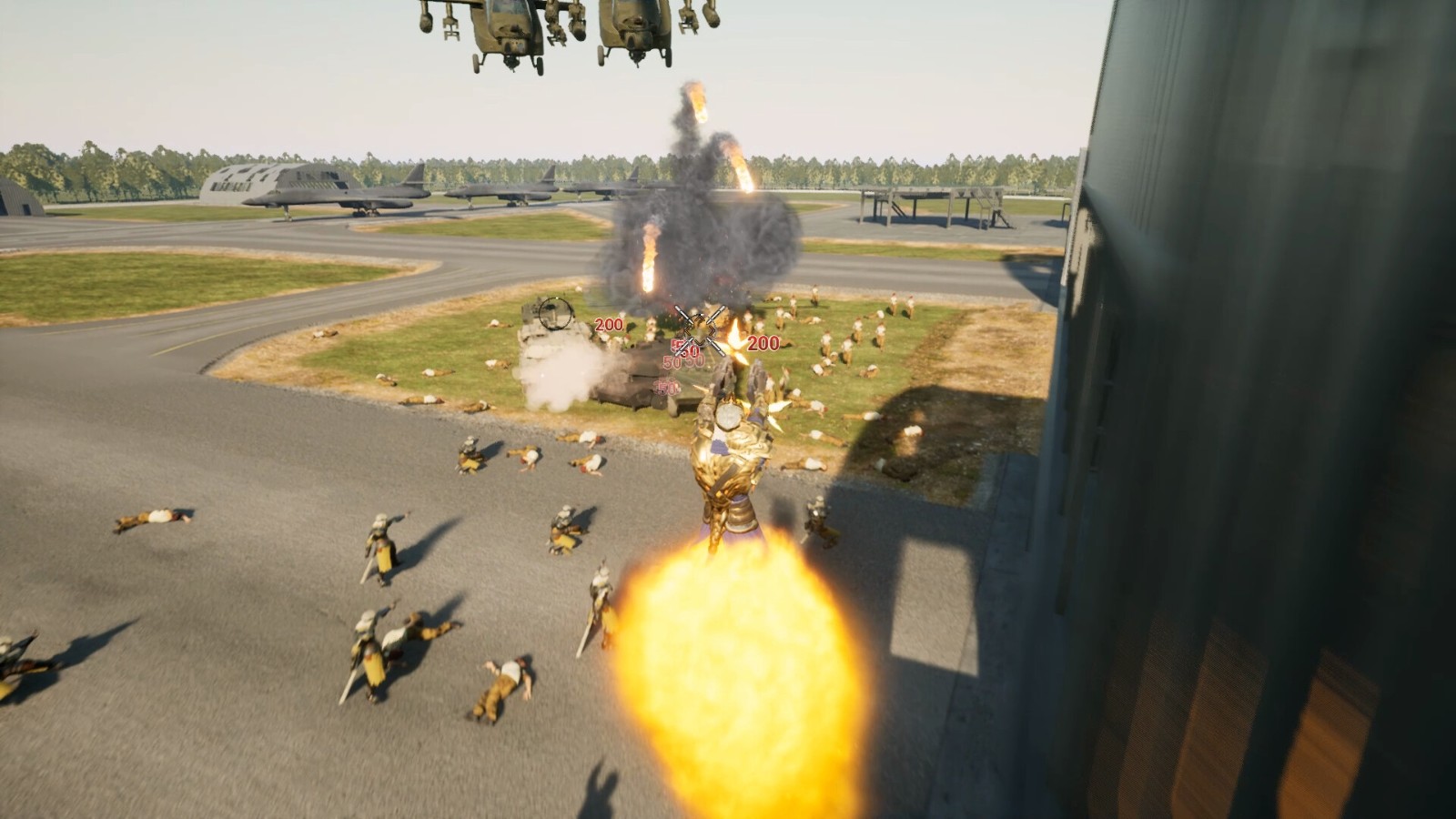 《黑枪神悟空》上架Steam 悟空大闹美军基地救师傅