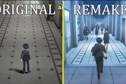 （要点）《女神异闻录3：Reload》重制版与PS2原版画面对比