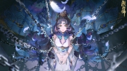 （热点）《阴阳师》孔雀明王官方高清桌面壁纸