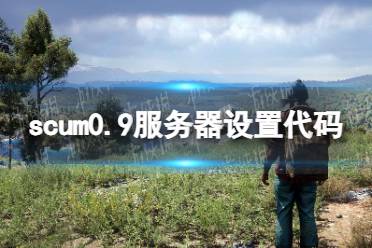 《人渣》攻略——0.9服务器设置代码