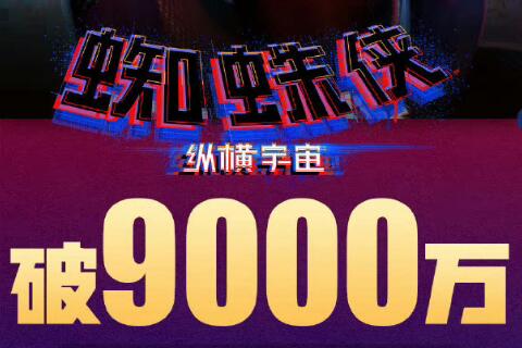 （焦点）《蜘蛛侠：纵横宇宙》中国内地票房突破9000万元