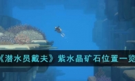 《潜水员戴夫》攻略——紫水晶矿石位置